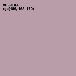 #B99EAA - Amethyst Smoke Color Image