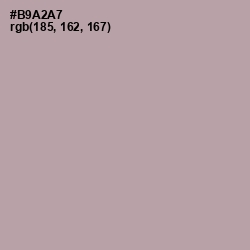 #B9A2A7 - Shady Lady Color Image