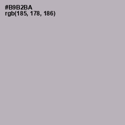 #B9B2BA - Pink Swan Color Image