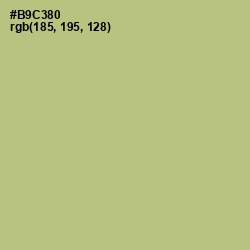 #B9C380 - Feijoa Color Image