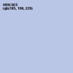 #B9C6E5 - Spindle Color Image