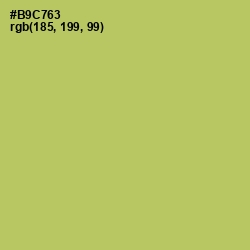 #B9C763 - Wild Willow Color Image