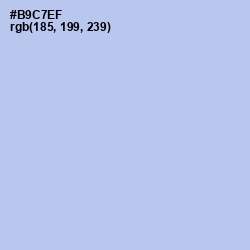 #B9C7EF - Spindle Color Image