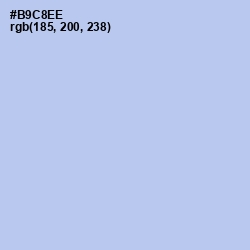 #B9C8EE - Spindle Color Image