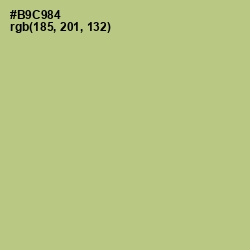 #B9C984 - Feijoa Color Image