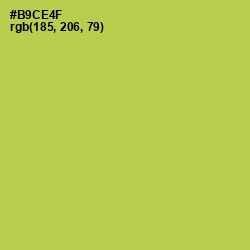 #B9CE4F - Celery Color Image