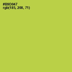 #B9D047 - Conifer Color Image