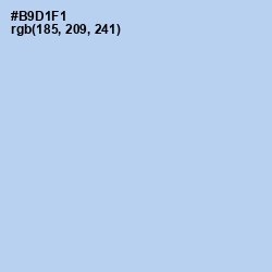 #B9D1F1 - Spindle Color Image