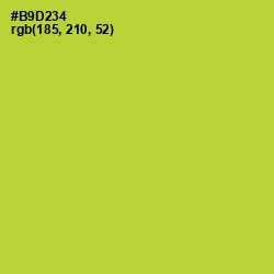#B9D234 - Key Lime Pie Color Image
