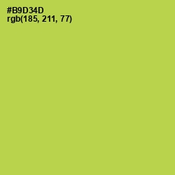 #B9D34D - Conifer Color Image