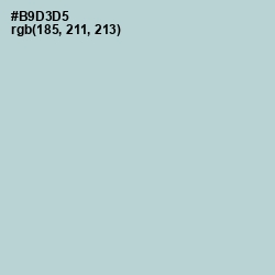 #B9D3D5 - Jungle Mist Color Image