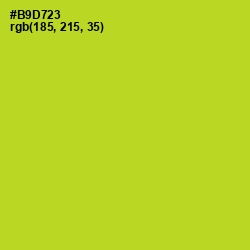 #B9D723 - Key Lime Pie Color Image