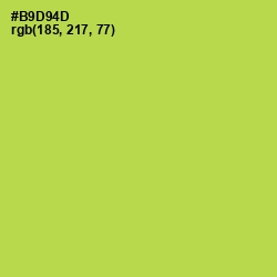 #B9D94D - Conifer Color Image