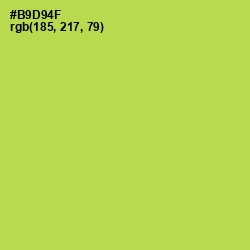 #B9D94F - Conifer Color Image