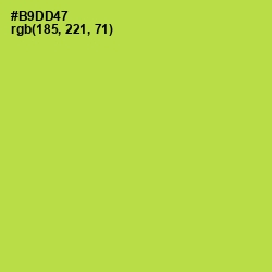 #B9DD47 - Conifer Color Image