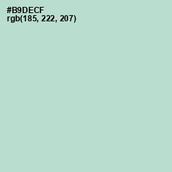 #B9DECF - Jet Stream Color Image