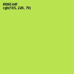 #B9E44F - Conifer Color Image
