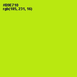 #B9E710 - Inch Worm Color Image