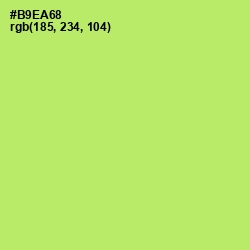 #B9EA68 - Conifer Color Image