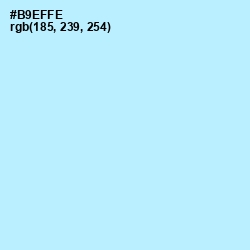 #B9EFFE - French Pass Color Image