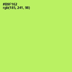 #B9F162 - Conifer Color Image