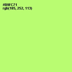#B9FC71 - Conifer Color Image