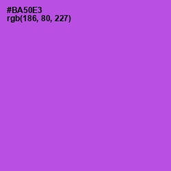 #BA50E3 - Amethyst Color Image