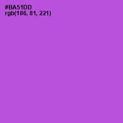 #BA51DD - Amethyst Color Image