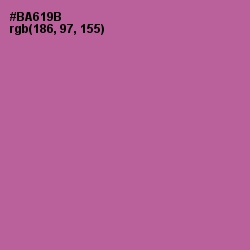 #BA619B - Turkish Rose Color Image