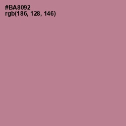 #BA8092 - Bouquet Color Image