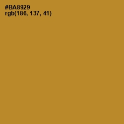 #BA8929 - Marigold Color Image