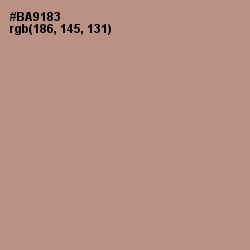 #BA9183 - Quicksand Color Image