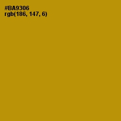 #BA9306 - Hot Toddy Color Image