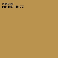 #BA944F - Muddy Waters Color Image