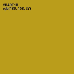 #BA9E1B - Lucky Color Image