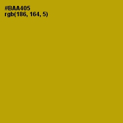 #BAA405 - Sahara Color Image
