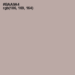 #BAA9A4 - Nomad Color Image
