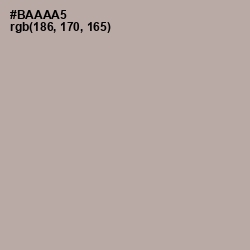 #BAAAA5 - Nomad Color Image