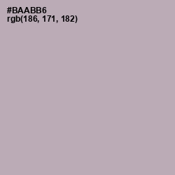 #BAABB6 - Nobel Color Image