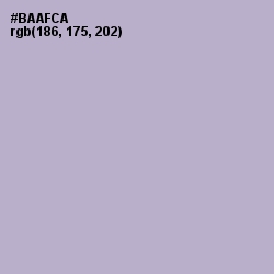 #BAAFCA - London Hue Color Image
