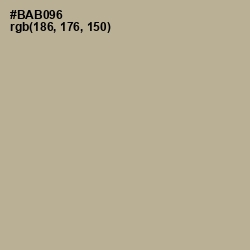 #BAB096 - Heathered Gray Color Image