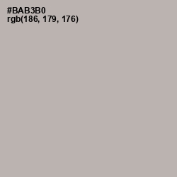 #BAB3B0 - Pink Swan Color Image