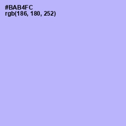 #BAB4FC - Perano Color Image