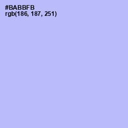 #BABBFB - Perano Color Image