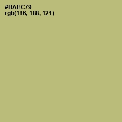 #BABC79 - Gimblet Color Image