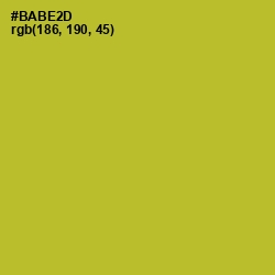 #BABE2D - Lemon Ginger Color Image