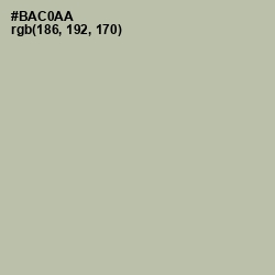 #BAC0AA - Rainee Color Image