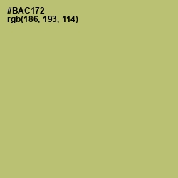 #BAC172 - Wild Willow Color Image