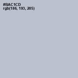 #BAC1CD - Submarine Color Image