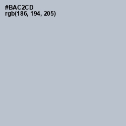 #BAC2CD - Submarine Color Image